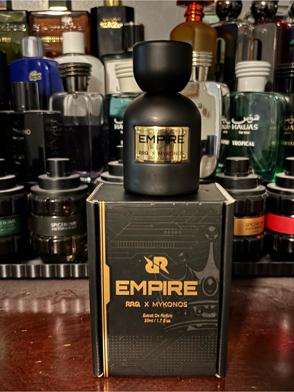 Empire Rrq x Mykonos Extrait De Parfum - Black & Gold